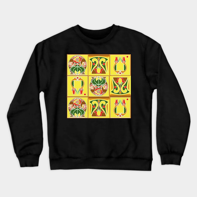 Deco Crewneck Sweatshirt by GalartCreations